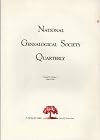 National Genealogical Society Quarterly, v. 84, no. 1, March 1996