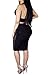 PinkQueen Women's Crop Top Midi Skirt Seguins Club Dresses Two Piece Set