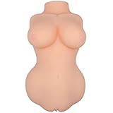 SHEQU Doll Masturbator with Tight Vagina and Anal for Men - Realistic Silicone Big Boobs Love Doll for Male Masturbation Erotic Vaginal and Anal Sex 10.6Pounds (Sexy Sansa)