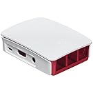 Official UK Original case for Raspberry pi 3 Model B ( White and Red )