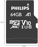 Philips 64GB Micro SDHC Class 10 Memory Card with SD Adapter view 8