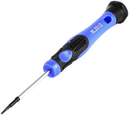 Torx Screwdriver - WLXY Blue Black Antislip Handle Magnet Tip T5 Security Torx Screwdriver