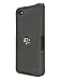 Black Rubberized Hard Case, Customerfirst Belt Clip Holster Stand For Blackberry Z30 Phone (Simply Black)