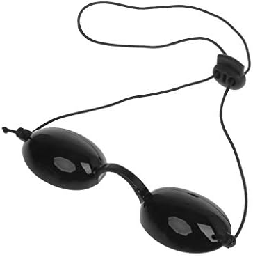 JUNESUNN Safety Goggles Protective Glasses Soft Silicone Eyepatch Adjustable Eyewear Protection Beauty IPL Eyecup