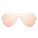 GAMT Aviator Sunglasses for Women Metal Frame Eyeglasses Gold-Barbie Pink