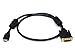 Monoprice 3ft 28AWG High Speed HDMI to Adapter DVI Cable with Ferrite Cores - Black
