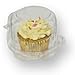 pizety 40 jumbo individual cupcake containers large Strong Quality Clear individual Cupcake Muffin Containers plastic disposable single Compartment cupcake container individual jumbo cupcake container