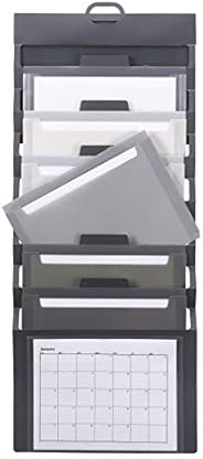 Smead Cascading Wall Organizer 6 Pockets, Letter Size