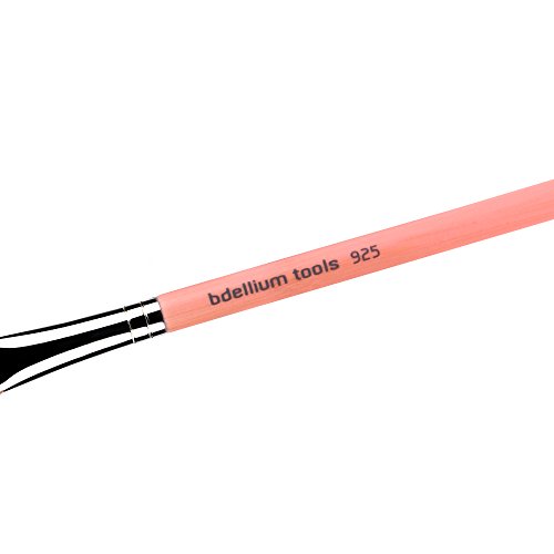Bdellium Tools Bambu Face Fan Brush, Pink