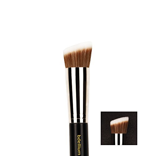Bdellium Tools Professional Makeup Brush Maestro Series - Duet Fiber Slanted Kabuki 954