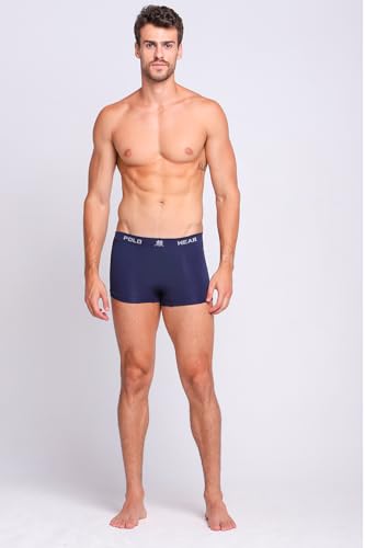 Kit 12 Cuecas Masculinas Boxer Microfibra Adulto Box Sem Costura Polo Wear Sortido