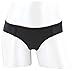 adidas Women's Superlite Thong Underwear (1-Pack), Black/Matte Silver, X-LARGE