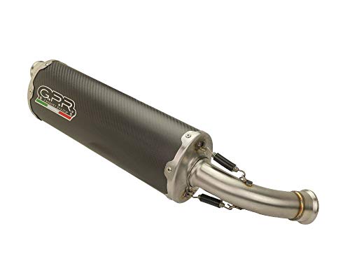 Uitlaat GPR Exhaust compatibel met Benelli TRK 502 x 2017/19 E4 Uitlaat HOMOL. DUAL EVO4 Carbon - Image 6