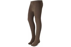 Zubii Basic Tights for Girls | Comfy, Soft Flat Tights Made from Breathable cotton| Great Tights For Uniform, or Everyday