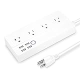 Smart Power Strip, HLT WiFi Power Strip Surge Protector Compatible with Alexa and Google Assistant