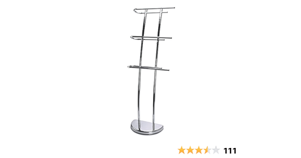 MSV 140384 - Toallero de pie (Metal, 30 x 18,5 x 104 cm ...