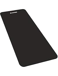 Zacro Protective Exercise Mat - 5.9 x 2.46ft Heavy Duty Exercise Equipment and Treadmill Mats, Bonus with One Yoga Strap, Black