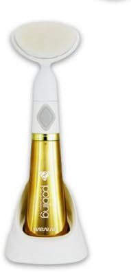 Dh Pobling Deep Pore Facial Sonic Cleanser Brush Care Skin Refreshing (Golden) by pobling