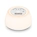INLIFE Wake Up Light Alarm Clock Wireless Mood Light with Sunrise Simulation and 4 Natural Alarm Sounds, White Noise Machine with 4 Sleep Sounds, 7 Multicolor Rechargeable Portable Night Light