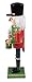Clever Creations Red Drummer 14 Inch Traditional Wooden Nutcracker, Festive Christmas Décor for Shelves and Tables