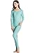 SANQIANG Women’s Exposed Waistband Thermal Underwear Set Cotton Long Johns Set Base Layer Tagless Top & Bottomthumb 1