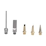 Whitelotous 5pcs/set Butane Gas Soldering Solder Iron Tips
