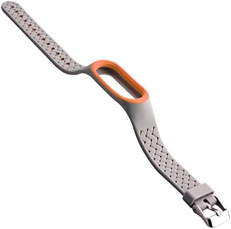 Band for Xiaomi 3 Smartwatch Wristbands Replacement Silicone Anti-Off Accessaries Straps Bracelets for Mi3 (Gray)