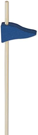 Blue Flag Appetizer or Sandwich Picks/Swizzle Sticks - 4 3/4" - 100ct
