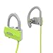 Anlo Bluetooth Headphones Wireless In Ear Earbuds V4.1 Stereo Noise Isolating Sports Sweatproof Headset with Mic, Premium Bass Sound - Green