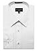 Mens Regular Fit Dress Shirt w/ Reversible Cuff 3X 19-19.5N-36/37S WHITE Shirts