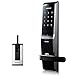 Fingerprint SAMSUNG SHS-5230 (SHS-H700) digital door lock keyless touchpad security EZON + 2pcs of Emergency keys +Remote controller + Remote module Free EXP Ship