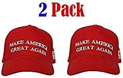 Make America Great Again Hat, Donald Trump USA MAGA Cap Adjustable Baseball Hat Red