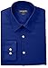 Van Heusen Men's Flex Collar Slim Fit Stretch Dress Shirt, Royal Blue, 17