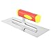 Plastering Skimming Trowel Tile Flooring Grout Float Tiling Tool stainless steel for Plastering, Scraping, Bricklayer, Painter.(240mm)