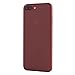 iPhone 7 Plus Case, Thinnest Cover Premium Ultra Thin Light Slim Minimal Anti-Scratch Protective - for Apple iPhone 7 Plus | totallee The Scarf (Burgundy Red)