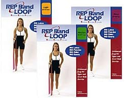 Rep Band 30" Latex Free Exercise Band Loops - Peach - Light Resistance