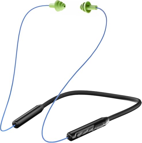 MIPEACE Bluetooth Earplug Headphones Blue Green