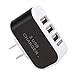 Evelove 3-Port USB Wall Home Travel AC Charger Adapter for Phone US Plu Wall Chargers