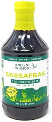 Ancient Infusions Sassafras Concentrate Instant Tea 12Ounce Bottles (Pack Of 6)