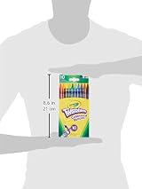 CRAYOLA Twistables Pencils 10 Count Assorted Colors No Sharpening Kids 3+ view 4