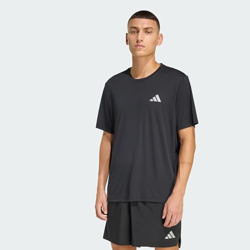 Hombre Adi365 Running Essentials Shirt, Black, M