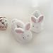 Kid's Cozy Fleece Memory Foam House Trick or Treat Halloween Slippers (7 M US Toddler, The Happy Bunny)
