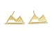 Mountain Earrings for Outdoor Lovers, Hikers, Skiers, Snowboarders, Hiking Enthusiasts