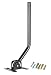 CeKay Adjustable Attic/Outdoor TV Antenna Mounting Pole Universal Mount Brackets Weather Station Mounting Pole - Easy Installation, Solid Structure, Weather Proof (1" Diameter,16.5" Arm Length) primary