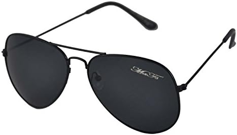 Mafs Aviator Unisex-Adult Sunglasses (Mafs Dsc_054|Balck)
