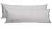 COTTON CRAFT Pillow Protectors - 220 Thread Count - Set of 2 Pure Combed Cotton - Sateen Weave - White - Body Pillow Protector - 21x54 inches - No Zipper - Pillow Not Included