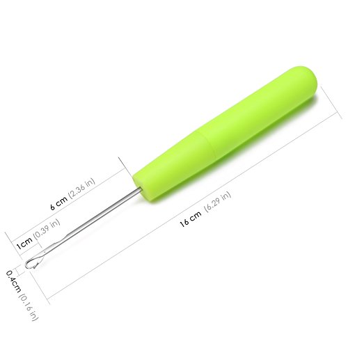 Latch Hook Crochet Needle - For Making Braiding Hair Senegalese Twist Crochet Braids Hair Havana Mombo Dreadlocks Braided Wig Knots - Thumbnail 2