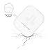 LIKDAY ll060 AirPods Case with Strap Protective Silicone Cover with Carabiner for Apple Airpods Accessories (White)