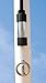 Airhead Bimini Top Flag Holder - Attaches to Most Bimini Tops - Polished Aluminum for Durability - Enhanced Visibility and Safety for Watersports
