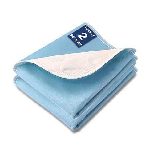 SOLOSHINE Washable Incontinence Bed Pads